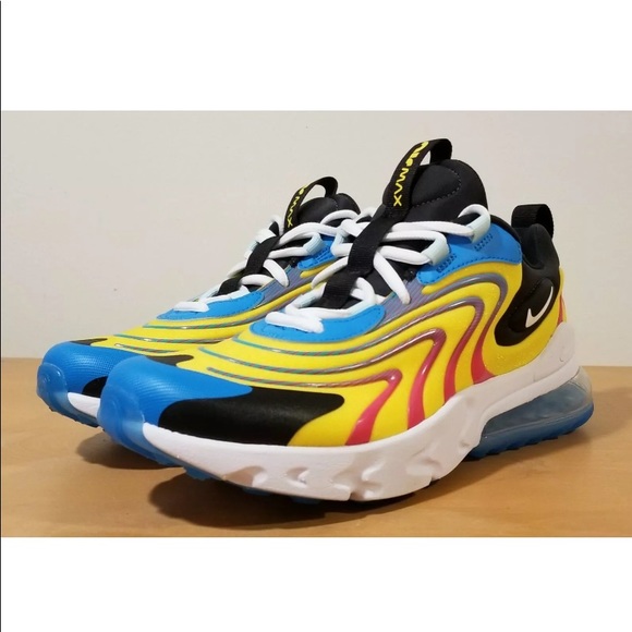 nike air max 270 react eng yellow